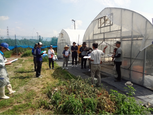 農福連携作業現場見学会（北信地域）を開催しました